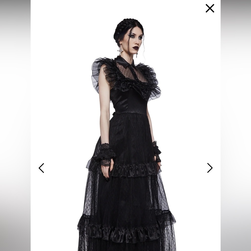 Dolls Kill x Widow Celestial Eye Maxi Dress